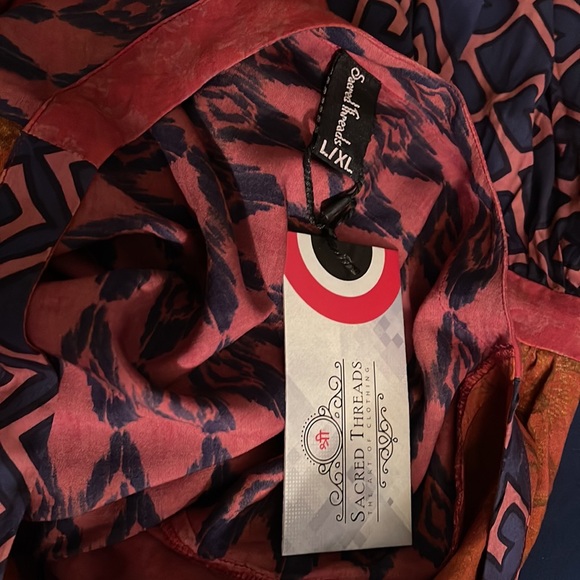 NWT. L/XL. DRESS by Sacred Threads. CL/GR 03. 222604 - Picture 3 of 4